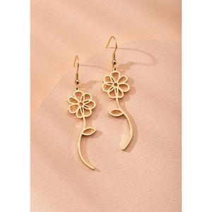 🔸 Flower Drop Earrings🔸